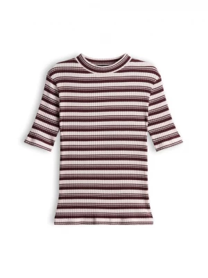 Foto van product OPUS Shirt 'Sokira' donkerrood / wit