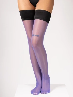 Foto van product OrGasm Kousen 'Stay Up Stockings' lila gemêleerd