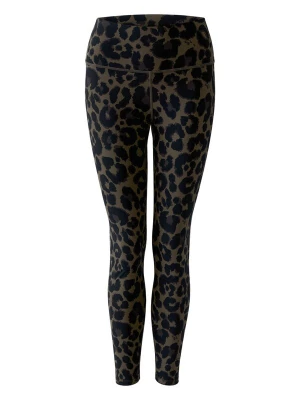 Foto van product OUI Leggings donkerbruin / zwart