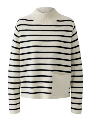 Foto van product OUI Trui zwart / offwhite