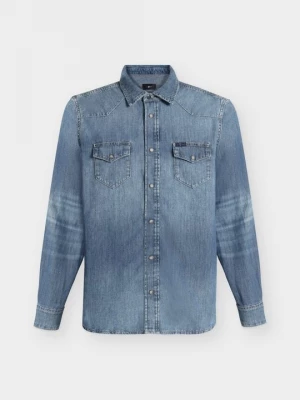 Foto van product Overhemd 7 For All Mankind lichtblauw denim