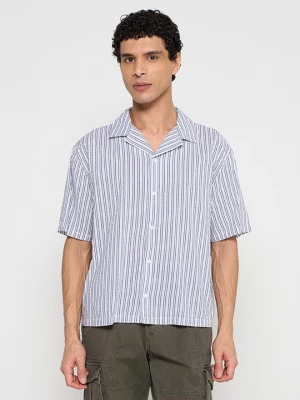 Foto van product Overhemd Abercrombie & Fitch lichtblauw