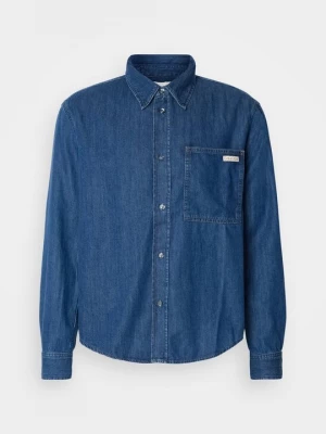 Foto van product Overhemd Calvin Klein Jeans donkerblauw denim