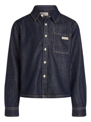Foto van product Overhemd Calvin Klein Jeans donkerblauw denim