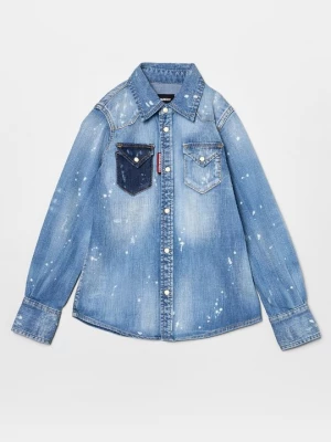 Foto van product Overhemd Dsquared2 blauw