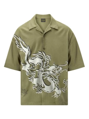 Foto van product Overhemd Ed Hardy groen