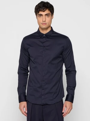 Foto van product Overhemd Emporio Armani donkerblauw