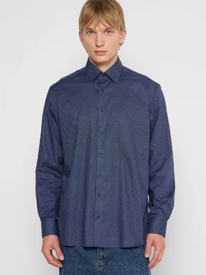 Foto van product Overhemd Eterna donkerblauw