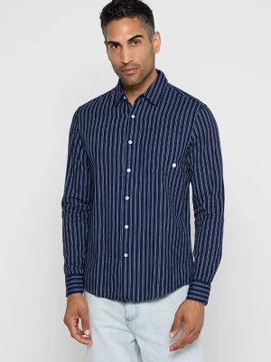 Foto van product Overhemd Farah donkerblauw