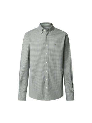 Foto van product Overhemd Hackett London donkergroen