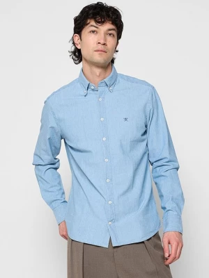 Foto van product Overhemd Hackett London lichtblauw
