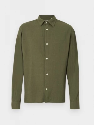 Foto van product Overhemd Jack&Jones olijfgroen gemêleerd