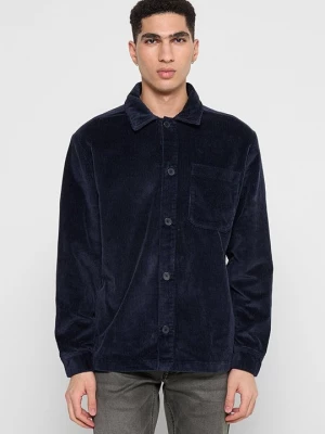 Foto van product Overhemd KnowledgeCotton Apparel donkerblauw