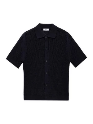 Foto van product Overhemd Mango donkerblauw