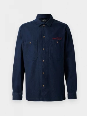 Foto van product Overhemd Replay donkerblauw denim
