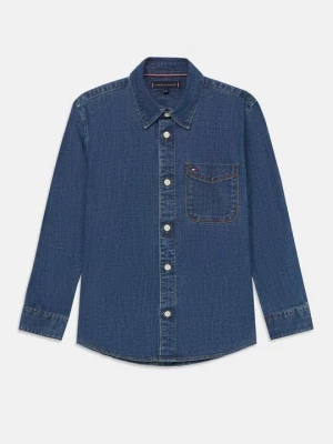 Foto van product Overhemd Tommy Hilfiger donkerblauw