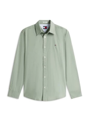Foto van product Overhemd Tommy Jeans olijfgroen