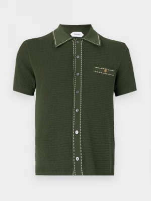Foto van product Overhemd Versace olijfgroen