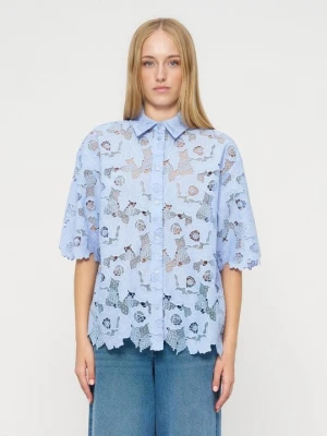 Foto van product Overhemdblouse 2nd Day blauw