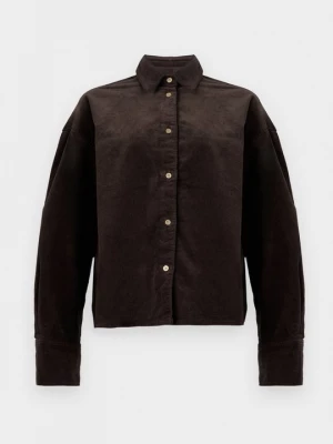 Foto van product Overhemdblouse 7 For All Mankind donkerbruin