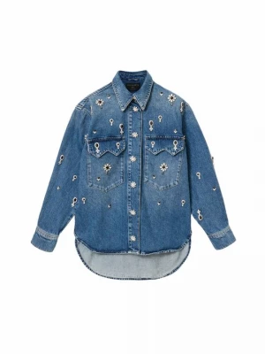 Foto van product Overhemdblouse AllSaints blauw