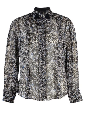Foto van product Overhemdblouse AllSaints donkerblauw