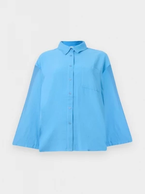 Foto van product Overhemdblouse American Vintage lichtblauw