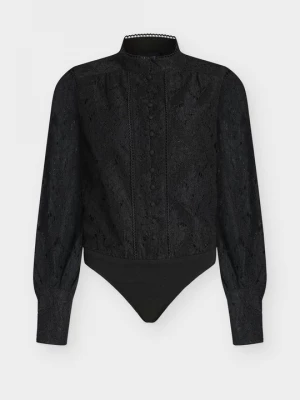 Foto van product Overhemdblouse bardot zwart