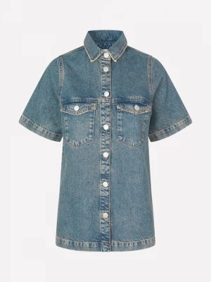 Foto van product Overhemdblouse Envii blauw