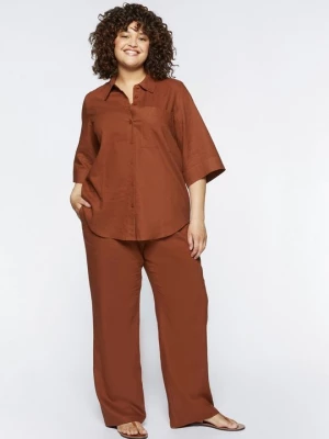 Foto van product Overhemdblouse Fiorella Rubino bruin