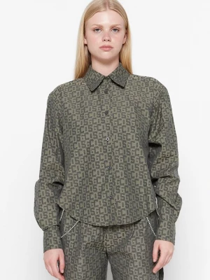 Foto van product Overhemdblouse GCDS kaki