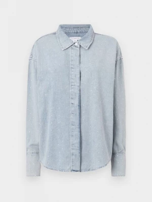 Foto van product Overhemdblouse Good American lichtblauw denim