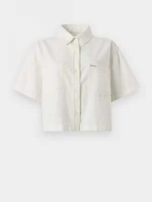 Foto van product Overhemdblouse Guess gekleurd denim