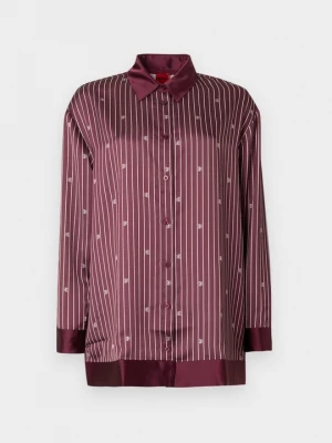 Foto van product Overhemdblouse Hugo donkerpaars