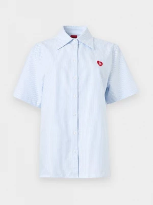 Foto van product Overhemdblouse Hugo lichtblauw