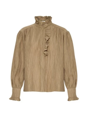 Foto van product Overhemdblouse Karen by Simonsen bruin
