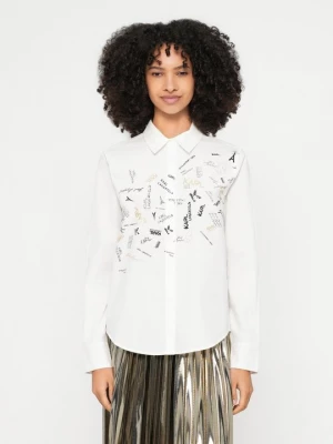 Foto van product Overhemdblouse KARL LAGERFELD wit