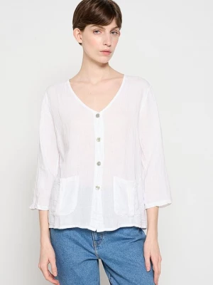 Foto van product Overhemdblouse Le Monde du Lin wit