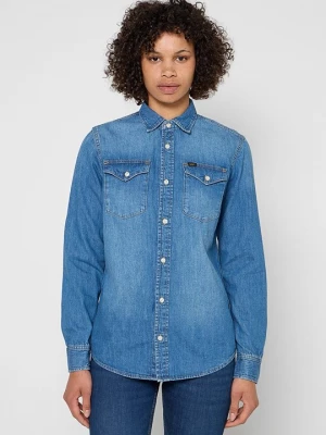 Foto van product Overhemdblouse Lee donkerblauw