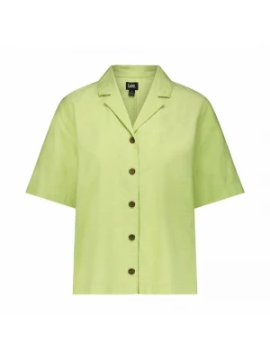 Foto van product Overhemdblouse Lee groen gemêleerd