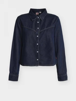 Foto van product Overhemdblouse Levi's donkerblauw denim