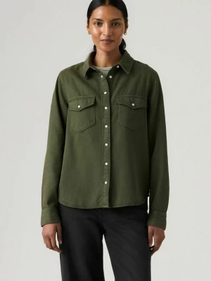Foto van product Overhemdblouse Levi's groen gemêleerd