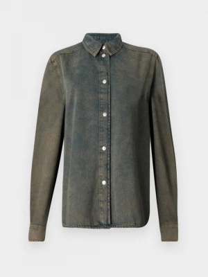 Foto van product Overhemdblouse Mads Nørgaard donkergroen