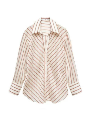 Foto van product Overhemdblouse Mango crème