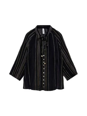 Foto van product Overhemdblouse Mango zwart