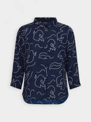 Foto van product Overhemdblouse Monki donkerblauw