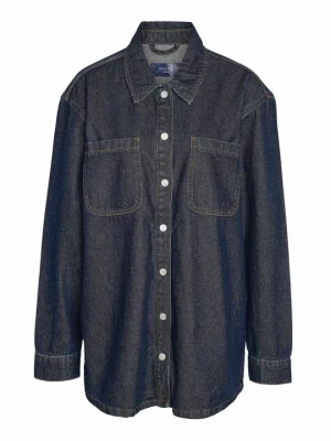 Foto van product Overhemdblouse Noisy May donkerblauw denim