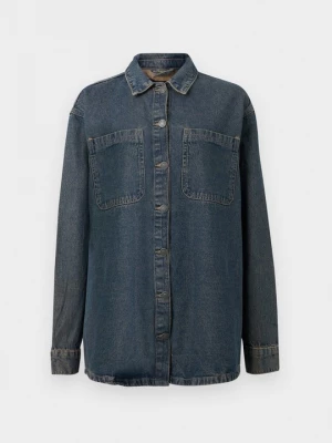 Foto van product Overhemdblouse Noisy May donkerblauw denim