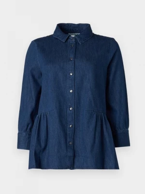 Foto van product Overhemdblouse Only donkerblauw denim