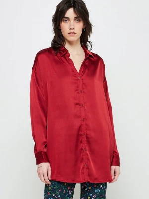 Foto van product Overhemdblouse Pieces rood